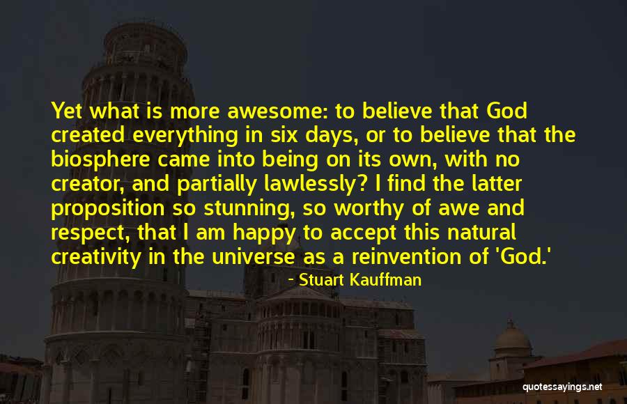 Stuart Kauffman Quotes 445116 Stuart Kauffman Quotes 445116