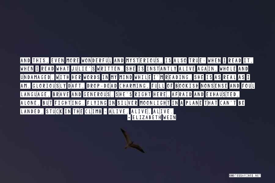 Stuck In My Mind Quotes By Elizabeth Wein Stuck In My Mind Quotes By Elizabeth Wein