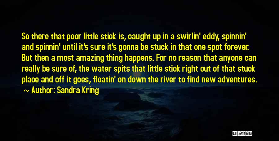 Stuck In One Place Quotes By Sandra Kring