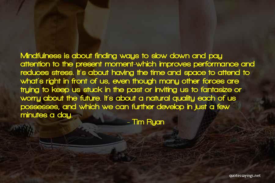 Stuck In The Past Quotes By Tim Ryan