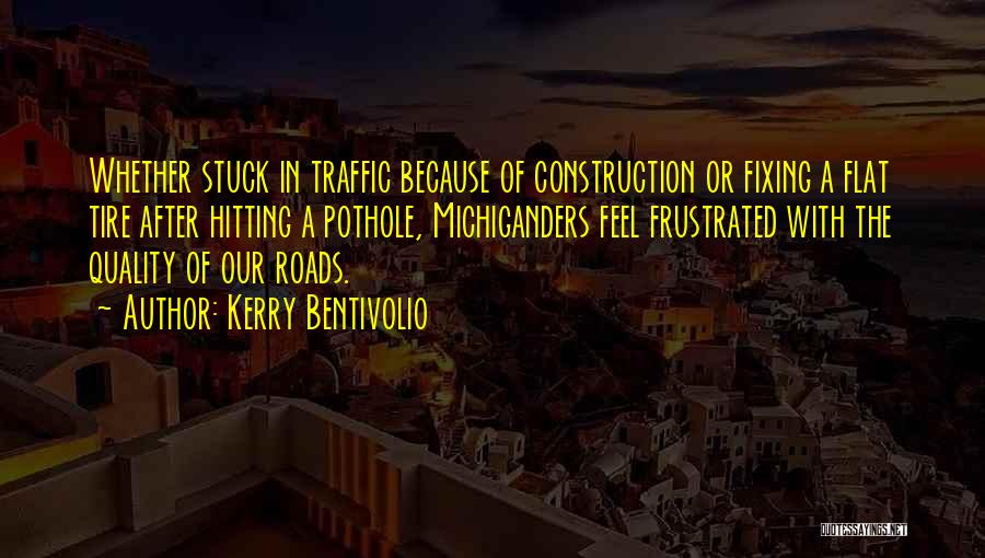 Stuck In Traffic Quotes By Kerry Bentivolio