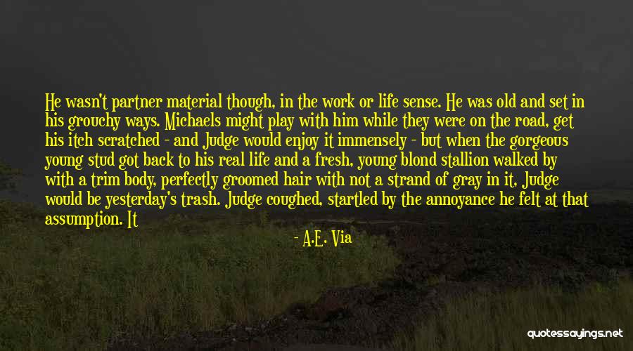 Stud Quotes By A.E. Via Stud Quotes By A.E. Via