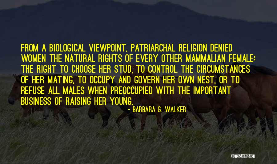 Stud Quotes By Barbara G. Walker Stud Quotes By Barbara G. Walker