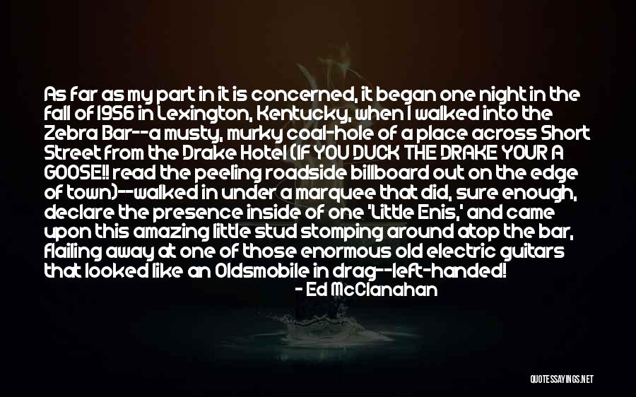 Stud Quotes By Ed McClanahan Stud Quotes By Ed McClanahan