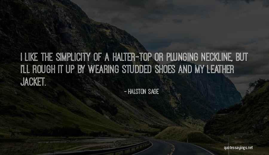 Studded Leather Quotes By Halston Sage Studded Leather Quotes By Halston Sage