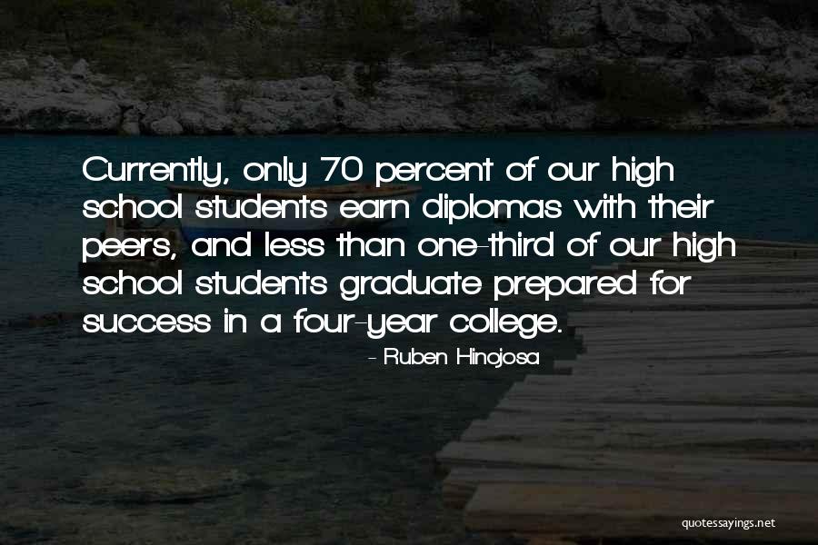 Students Going To College Quotes By Ruben Hinojosa