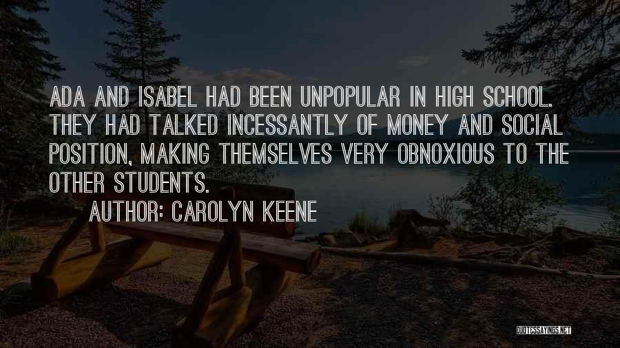 Students In High School Quotes By Carolyn Keene