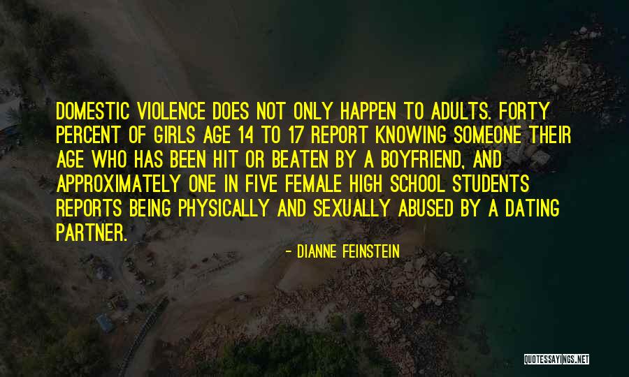 Students In High School Quotes By Dianne Feinstein