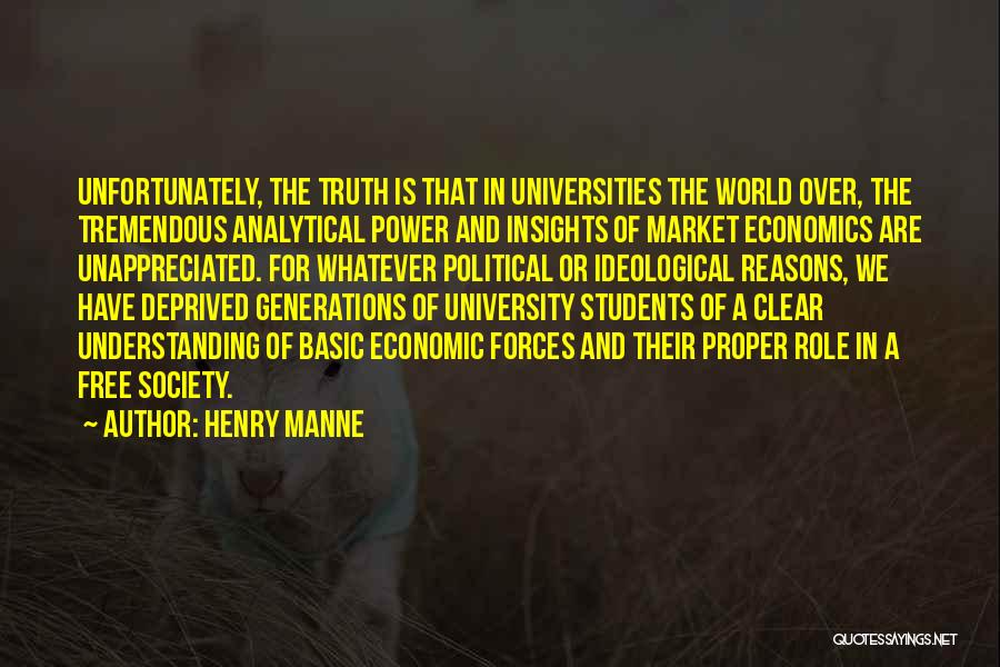 Students Power Quotes By HENRY MANNE