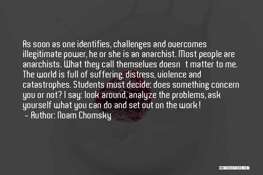 Students Power Quotes By Noam Chomsky