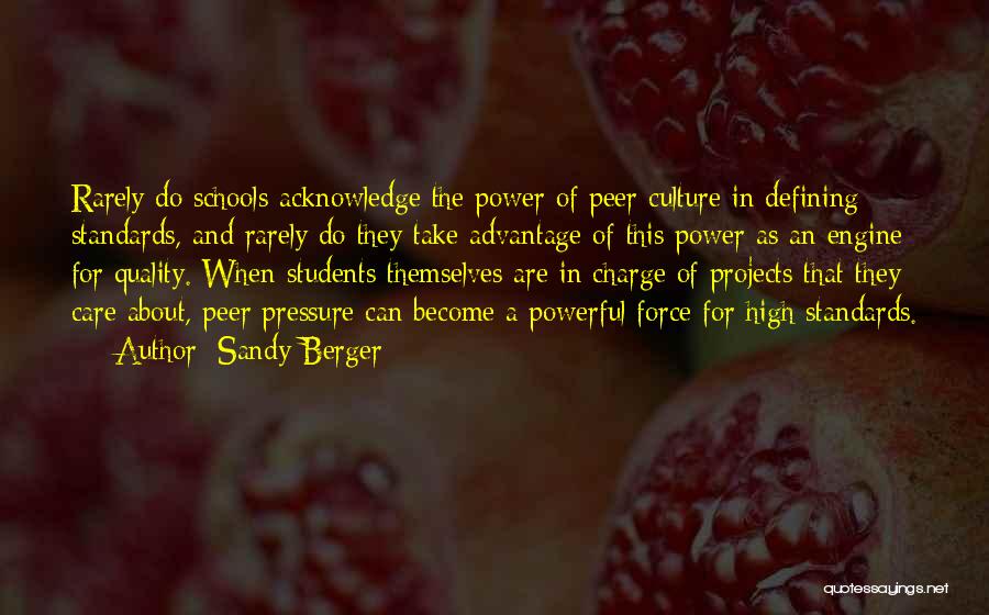 Students Power Quotes By Sandy Berger