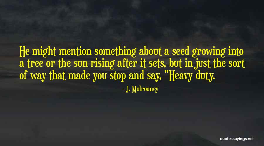 Studesville Nfl Quotes By J. Mulrooney Studesville Nfl Quotes By J. Mulrooney