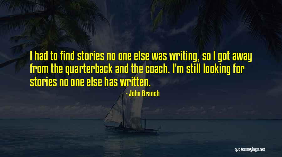Studienstiftung Quotes By John Branch Studienstiftung Quotes By John Branch