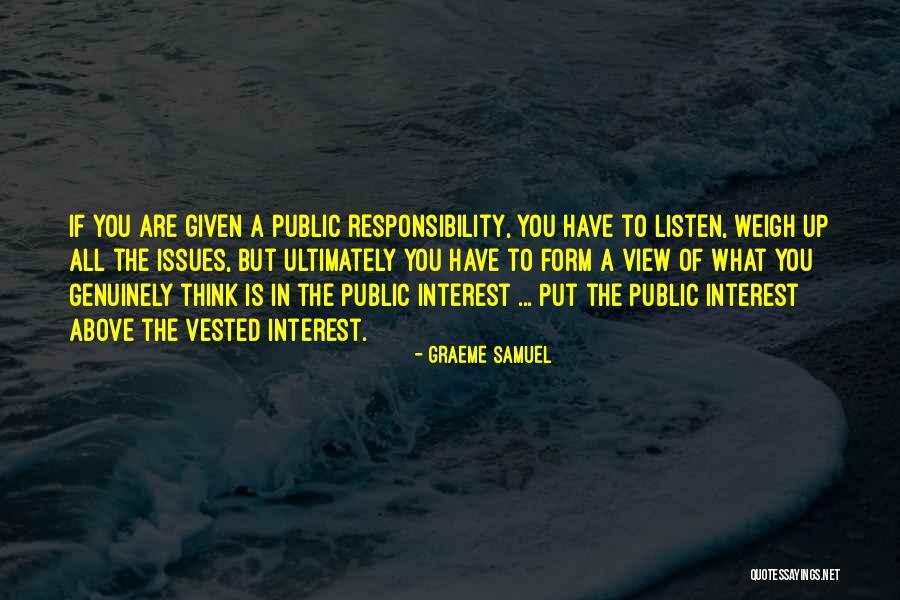 Studiert Perfekt Quotes By Graeme Samuel Studiert Perfekt Quotes By Graeme Samuel