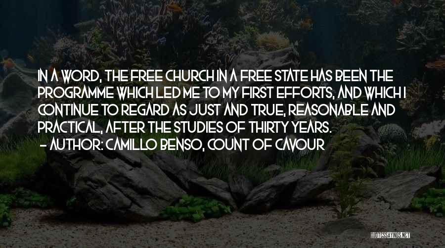 Studies First Quotes By Camillo Benso, Count Of Cavour