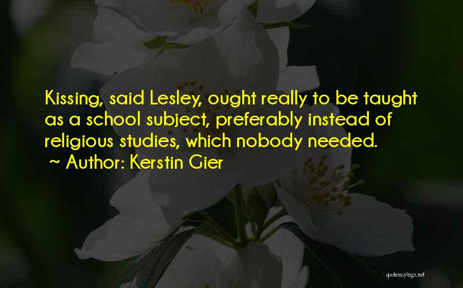 Studies Funny Quotes By Kerstin Gier