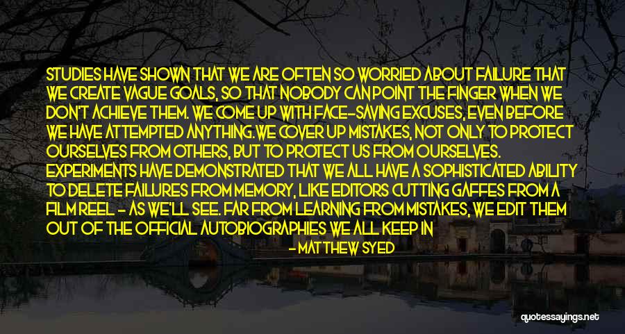Studies With Quotes By Matthew Syed Studies With Quotes By Matthew Syed