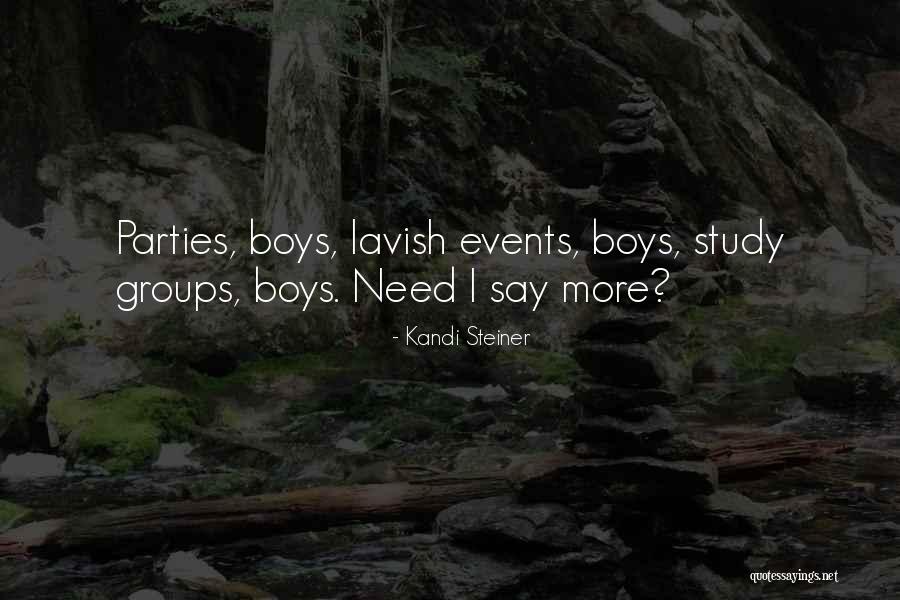 Study Groups Quotes By Kandi Steiner Study Groups Quotes By Kandi Steiner