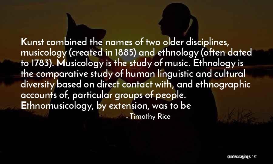 Study Groups Quotes By Timothy Rice Study Groups Quotes By Timothy Rice
