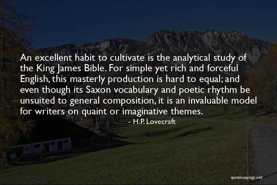 Study Habit Quotes By H.P. Lovecraft Study Habit Quotes By H.P. Lovecraft