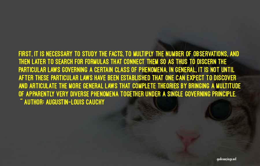 Study Of Law Quotes By Augustin-Louis Cauchy