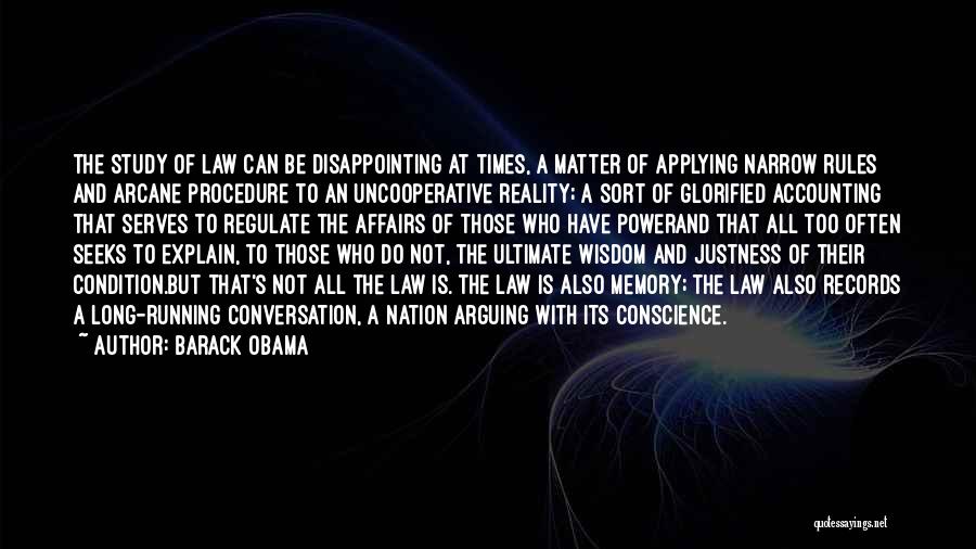 Study Of Law Quotes By Barack Obama