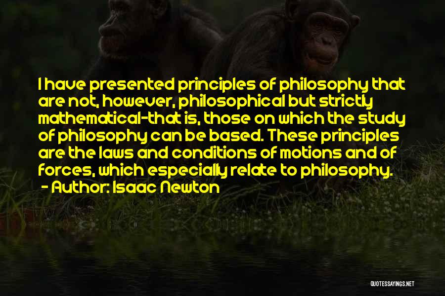 Study Of Law Quotes By Isaac Newton