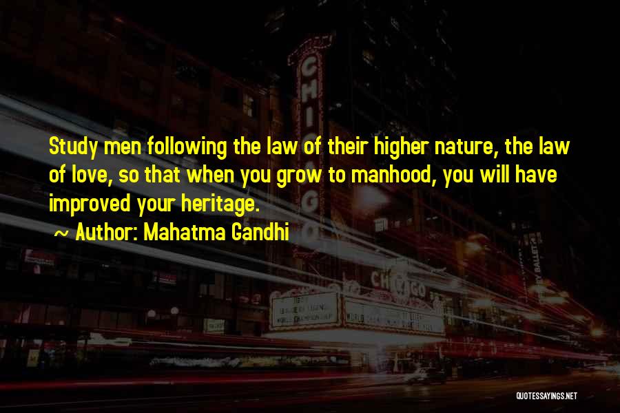 Study Of Law Quotes By Mahatma Gandhi