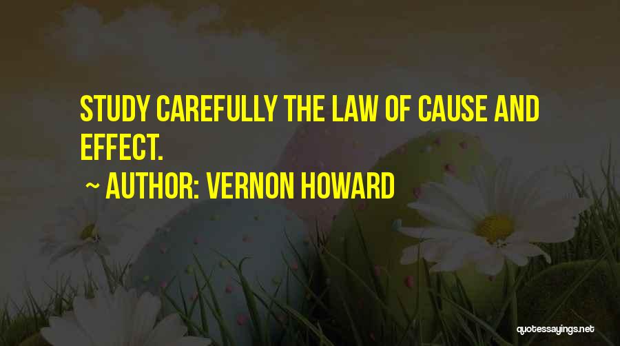 Study Of Law Quotes By Vernon Howard