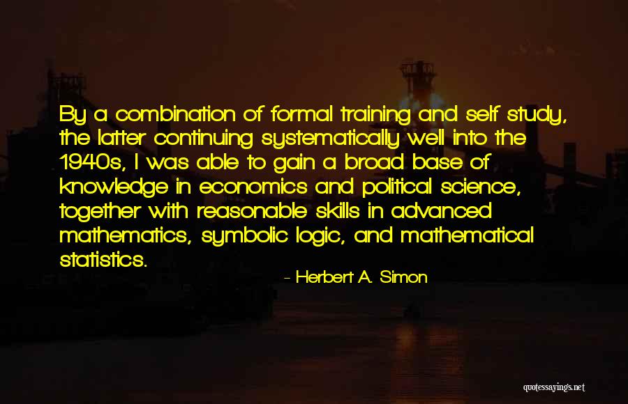 Study Of Statistics Quotes By Herbert A. Simon Study Of Statistics Quotes By Herbert A. Simon