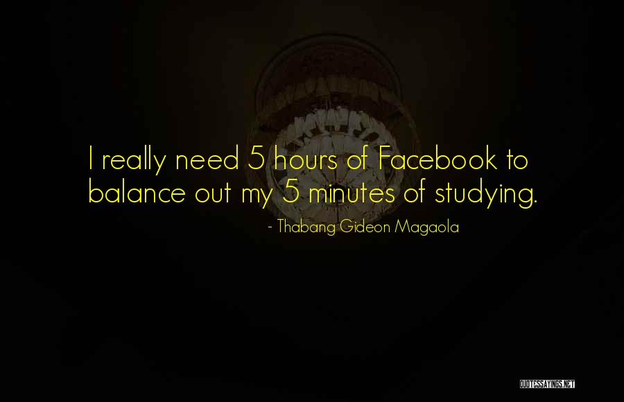 Studying Funny Quotes By Thabang Gideon Magaola