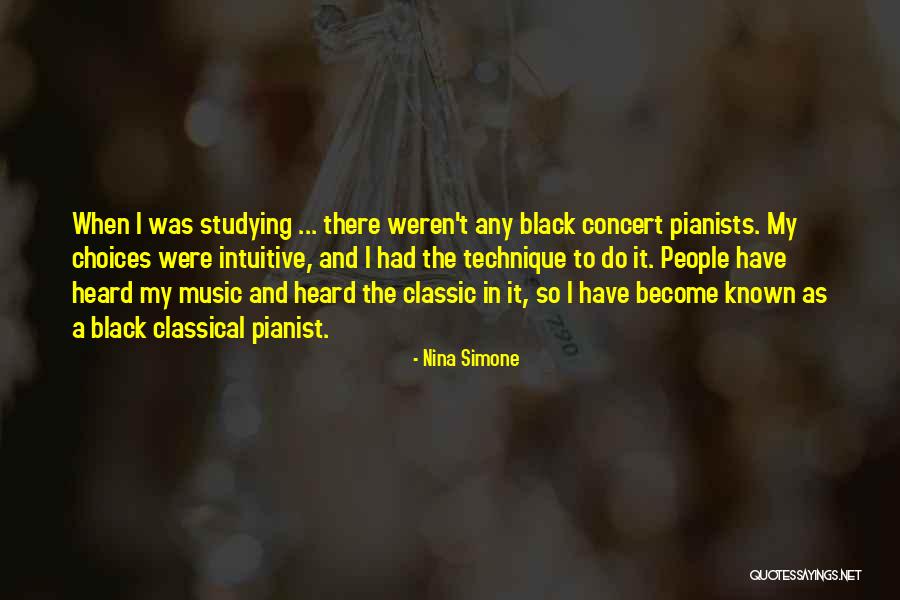 Studying Music Quotes By Nina Simone Studying Music Quotes By Nina Simone
