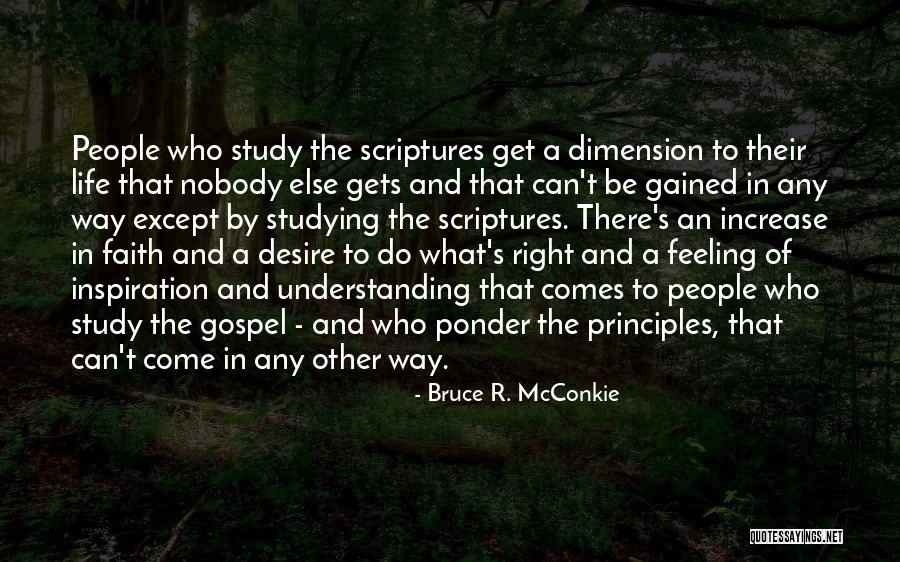 Studying The Scriptures Quotes By Bruce R. McConkie Studying The Scriptures Quotes By Bruce R. McConkie