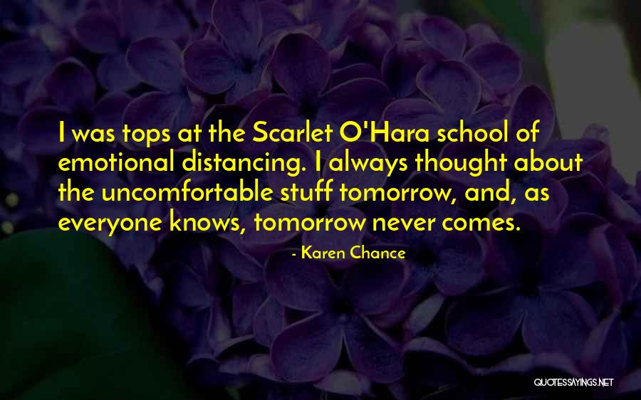 Stuff Of Thought Quotes By Karen Chance Stuff Of Thought Quotes By Karen Chance