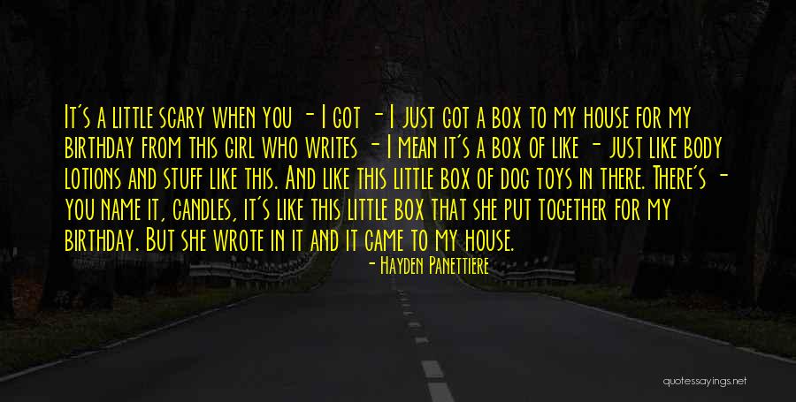 Stuff Toys Quotes By Hayden Panettiere Stuff Toys Quotes By Hayden Panettiere