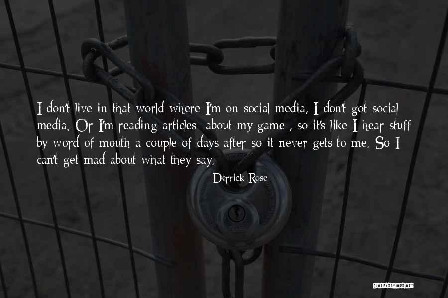Stuff Your Mouth Quotes By Derrick Rose Stuff Your Mouth Quotes By Derrick Rose