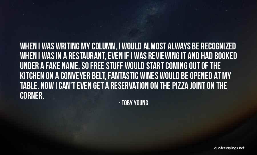 Stuff Yourself The Kitchen Quotes By Toby Young Stuff Yourself The Kitchen Quotes By Toby Young