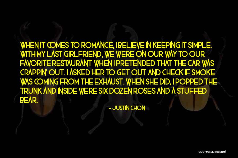 Stuffed Bear Quotes By Justin Chon Stuffed Bear Quotes By Justin Chon