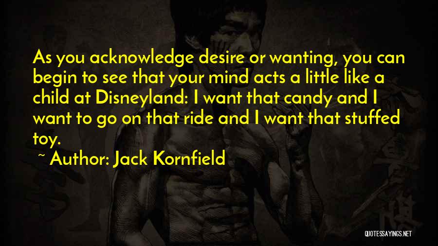 Stuffed Toy Quotes By Jack Kornfield