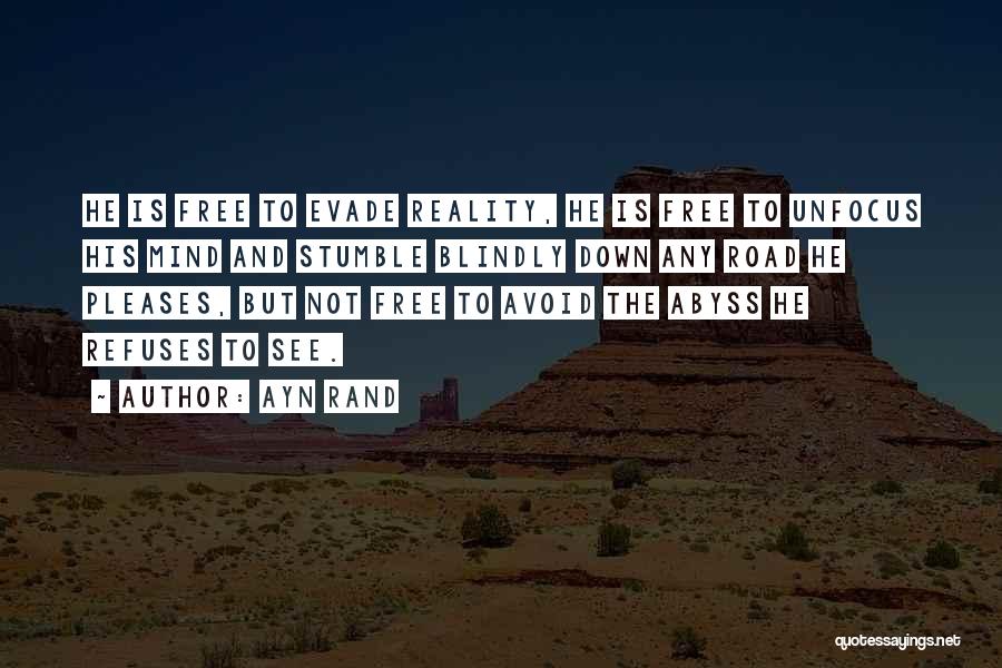 Stumble Quotes By Ayn Rand