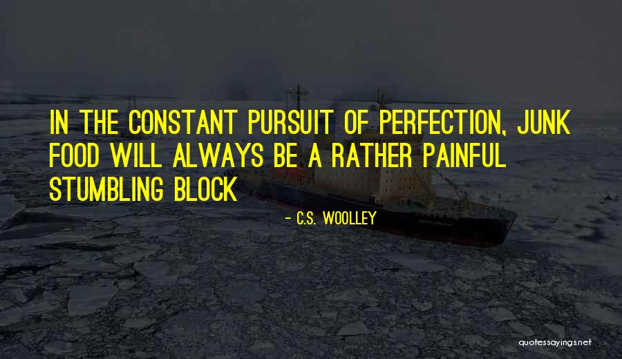 Stumbling Block Quotes By C.S. Woolley