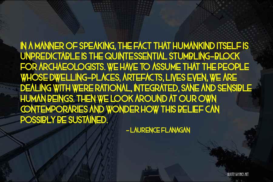 Stumbling Block Quotes By Laurence Flanagan