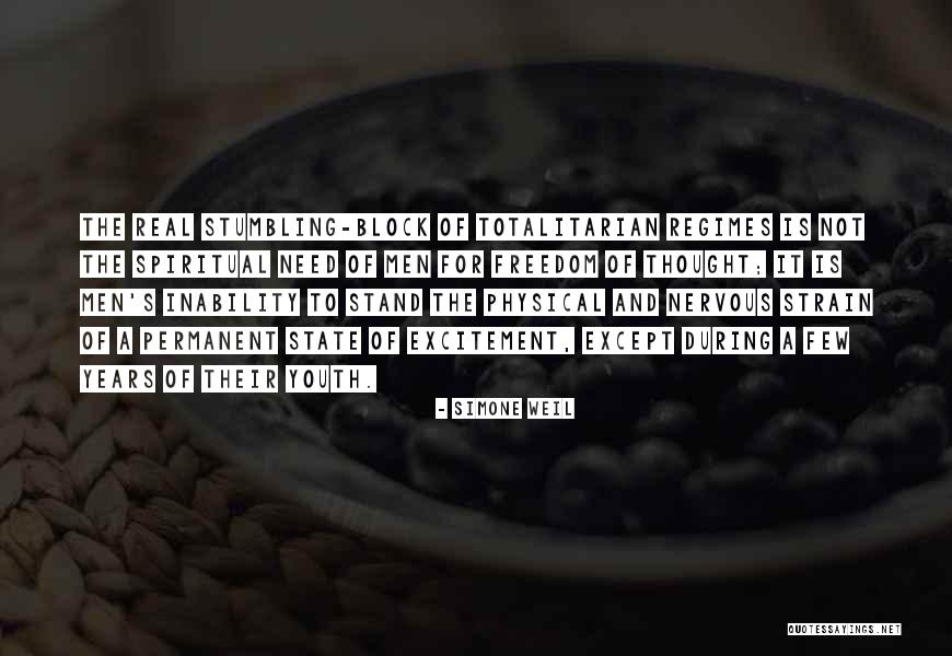 Stumbling Block Quotes By Simone Weil