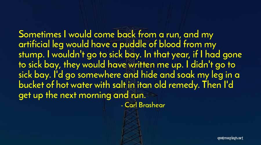 Stump Quotes By Carl Brashear Stump Quotes By Carl Brashear
