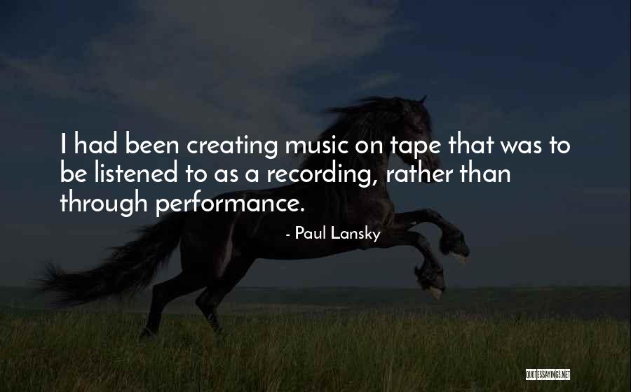 Stunnd Quotes By Paul Lansky Stunnd Quotes By Paul Lansky