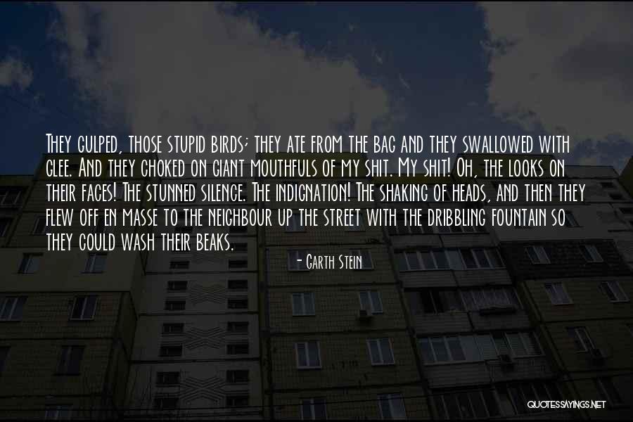 Stunned In A Way Quotes By Garth Stein Stunned In A Way Quotes By Garth Stein