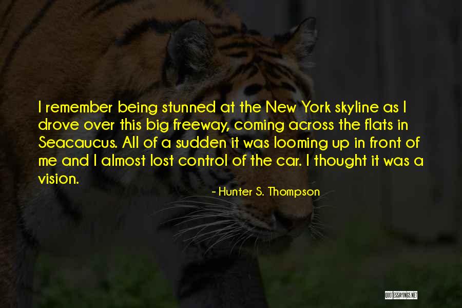 Stunned In A Way Quotes By Hunter S. Thompson Stunned In A Way Quotes By Hunter S. Thompson