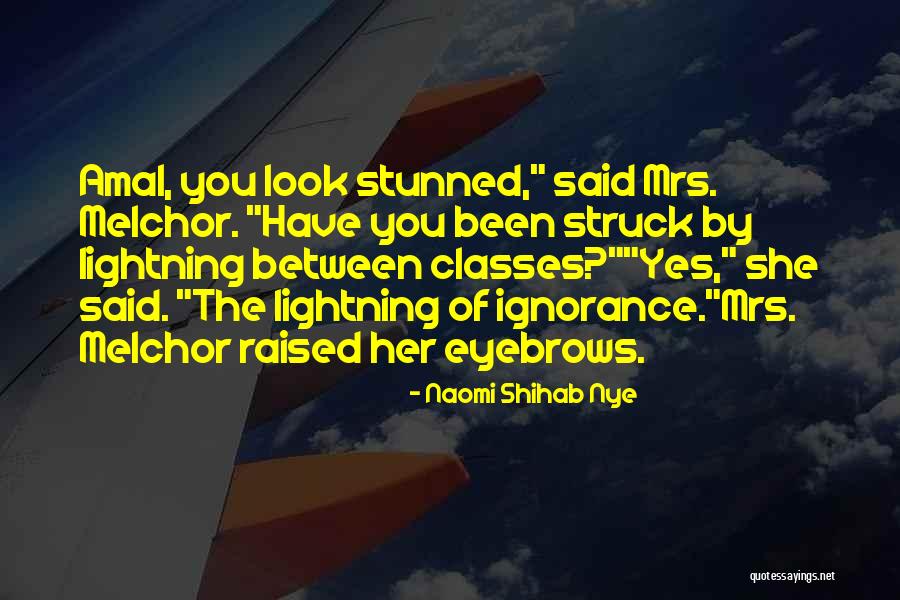 Stunned In A Way Quotes By Naomi Shihab Nye Stunned In A Way Quotes By Naomi Shihab Nye