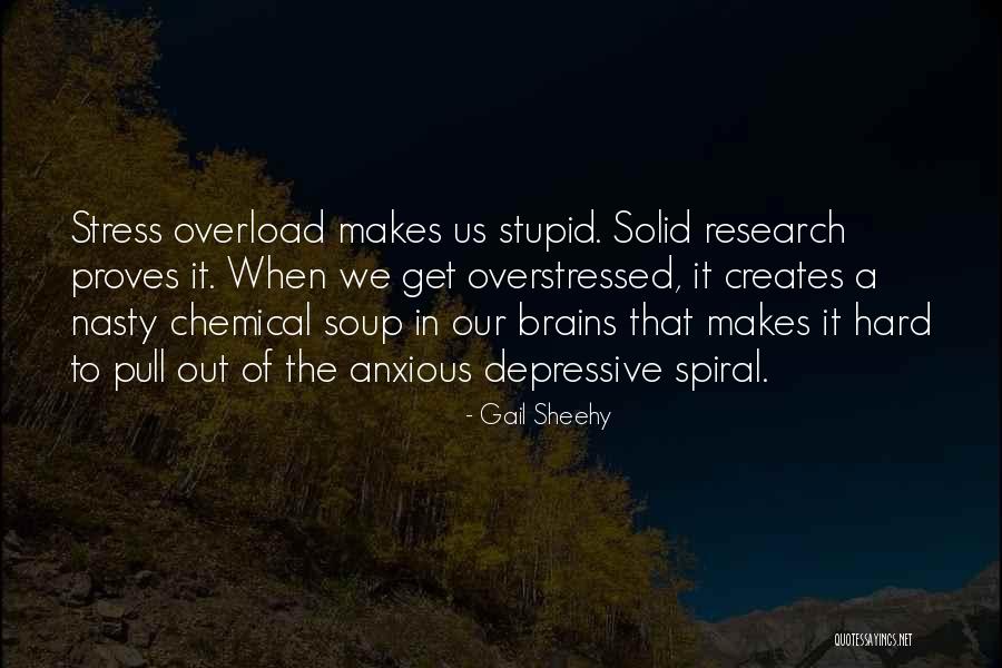 Stupid And Anxious Quotes By Gail Sheehy Stupid And Anxious Quotes By Gail Sheehy