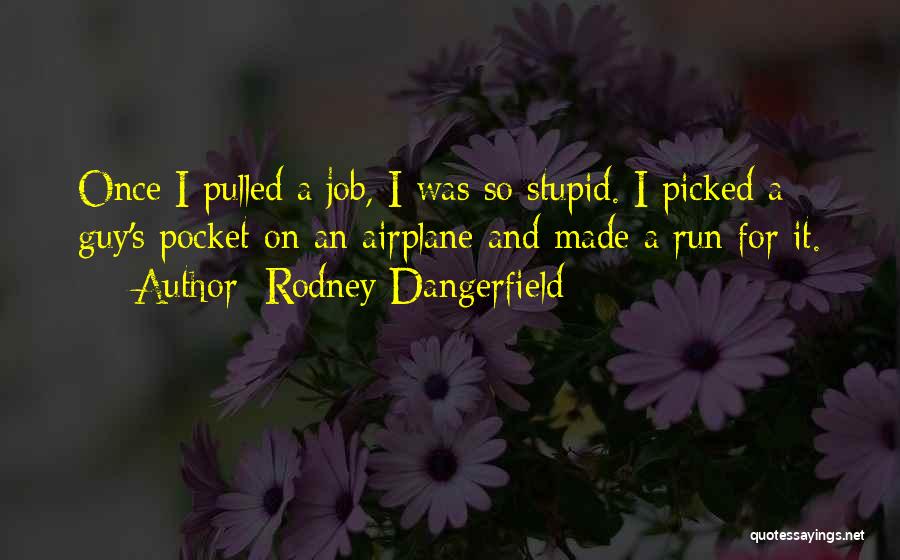 Stupid And Funny Quotes By Rodney Dangerfield